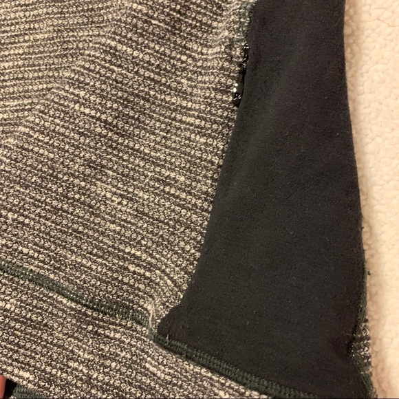 Lululemon Think Fast Long Sleeve Top Heathered Black Grey Activewear Pullover - Picture 10 of 14